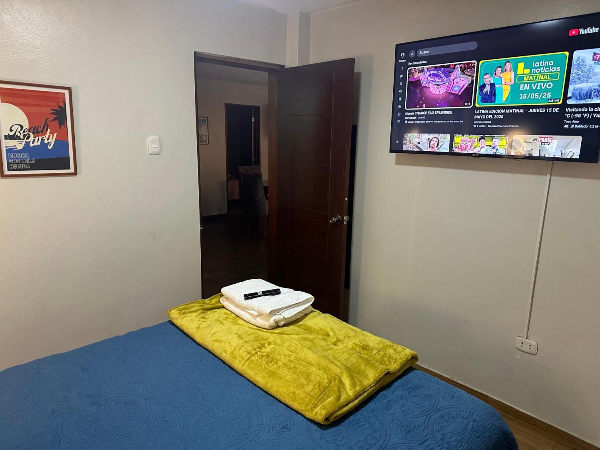 Hermoso Depa Amoblado 3Camas Wifi Terraza Lima Kültér fotó